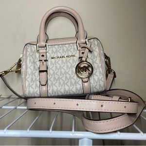 Michael Kors Bedford Legacy Extra-Small Logo Duffle Crossbody Bag